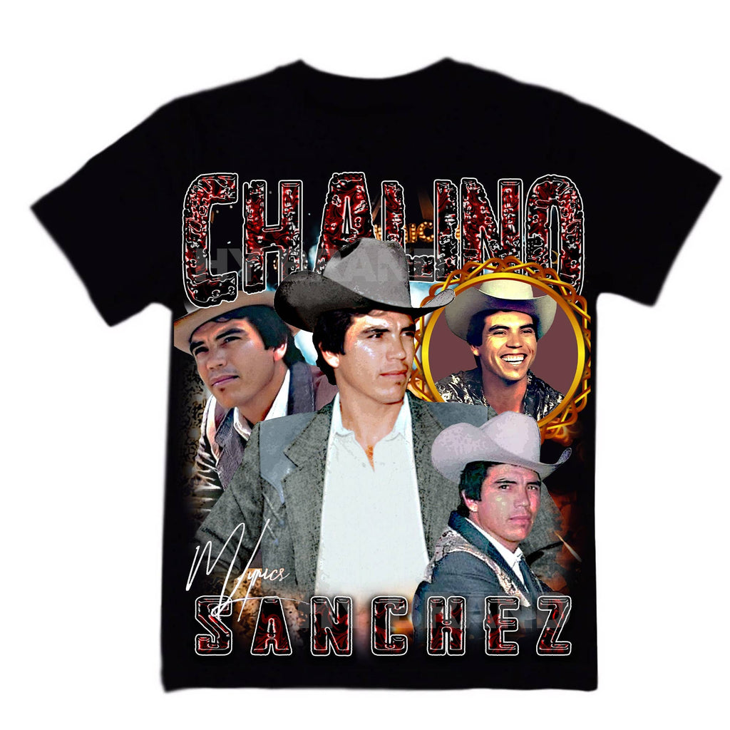 Chalino Sanchez Vector Printable Ready To Print - Adult & Kids T-Shirts, Sweatshirts & Hoodies apparel design preview 1