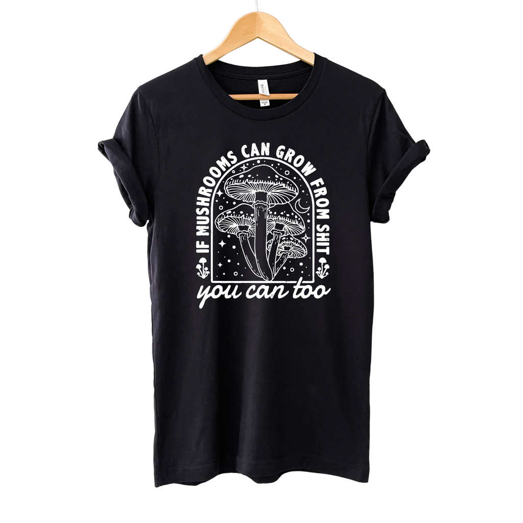 Funny Mushroom Graphic 174 - Adult & Kids T-Shirts, Sweatshirts & Hoodies apparel design preview 1