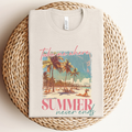 Summer Never Ends Graphic - Adult & Kids T-Shirts, Sweatshirts & Hoodies apparel design preview 1