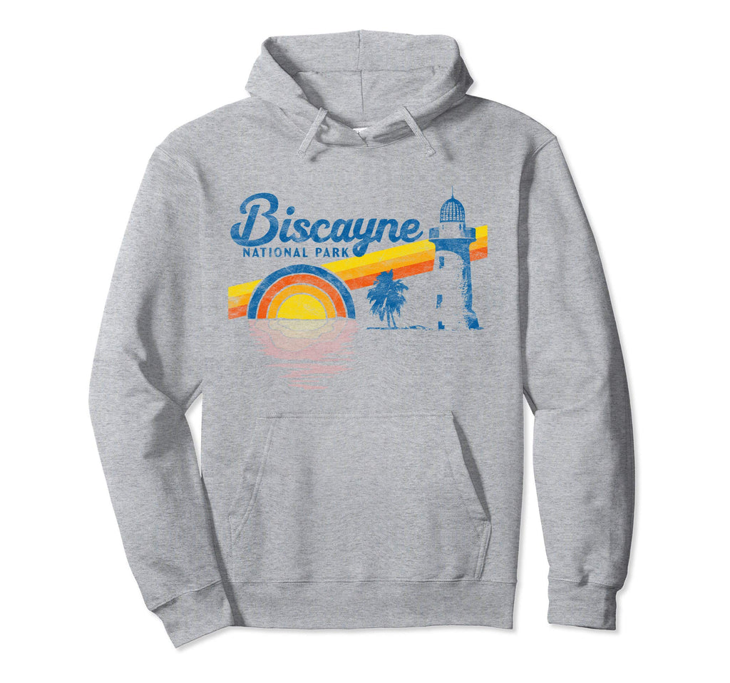 Biscayne National Park 80S Hoodie - Casual Everyday Wear Men Women - T-Shirt, Sweatshirt, Hoodie