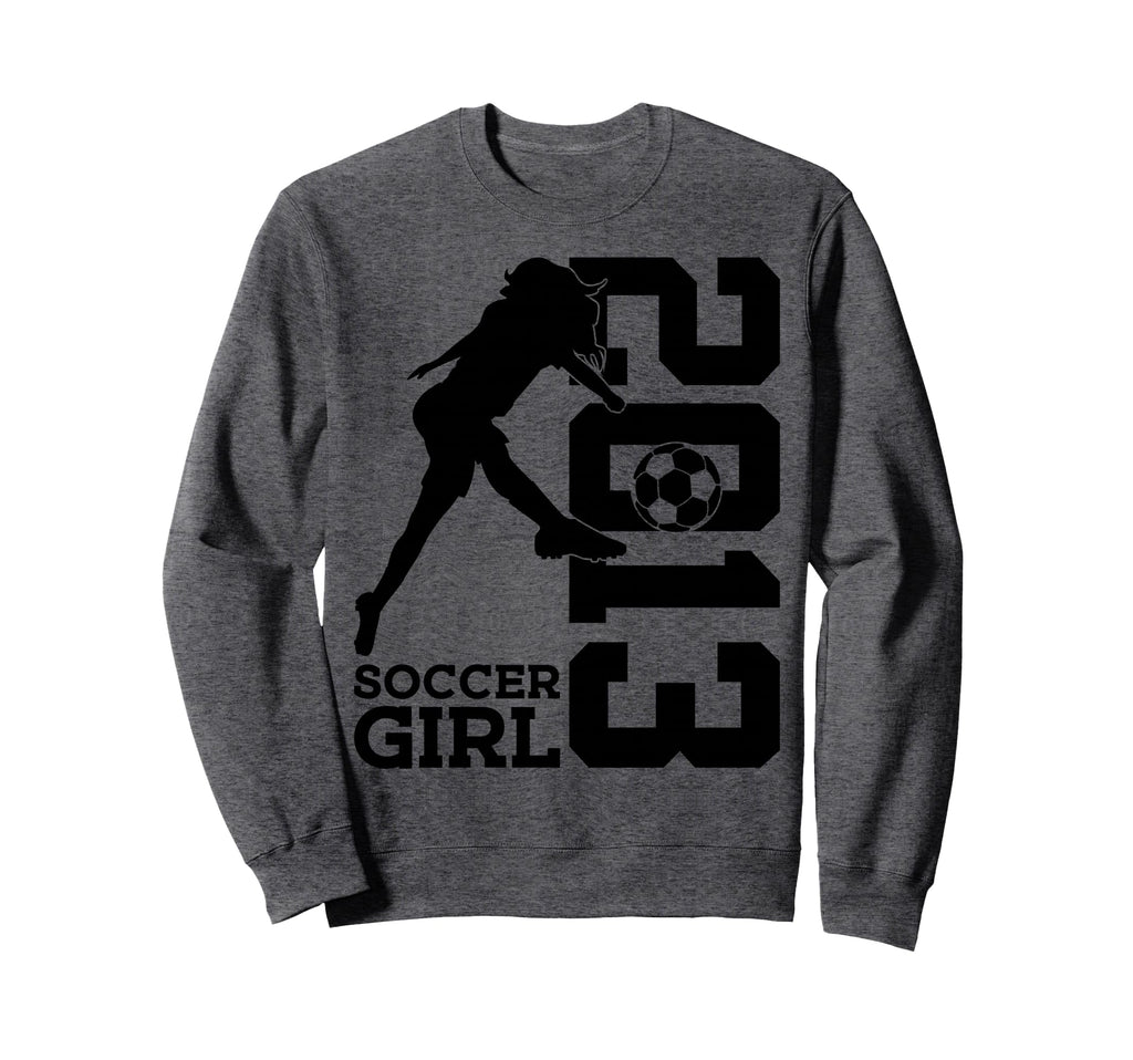 13Th Birthday Soccer 2013 Sweatshirt - Minimalist Print Men Women - T-Shirt, Sweatshirt, Hoodie