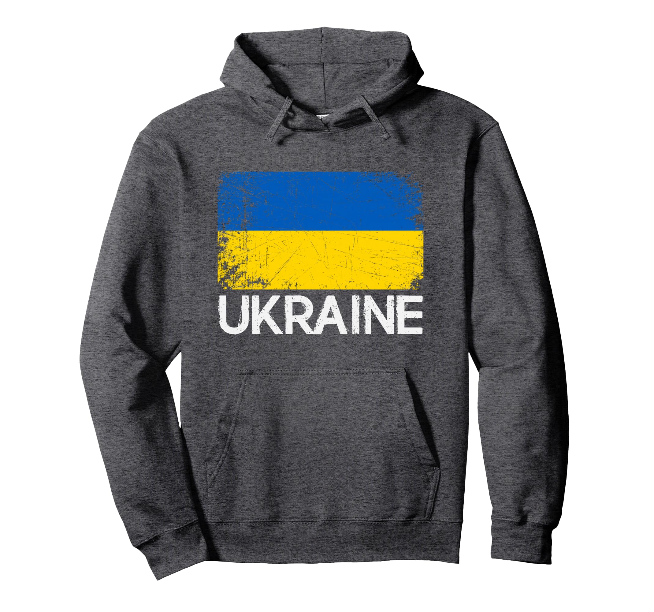 Ukrainian Flag Made Ukraine Gift Hoodie - Minimalist Print Men Women - T-Shirt, Sweatshirt, Hoodie