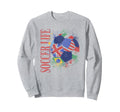 Trendy Soccer Life All Over World Sweatshirt - Novelty Apparel Men Women - T-Shirt, Sweatshirt, Hoodie