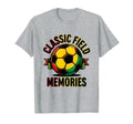 Soccer Ball Field Memories T-Shirt - Minimalist Print Men Women - T-Shirt, Sweatshirt, Hoodie