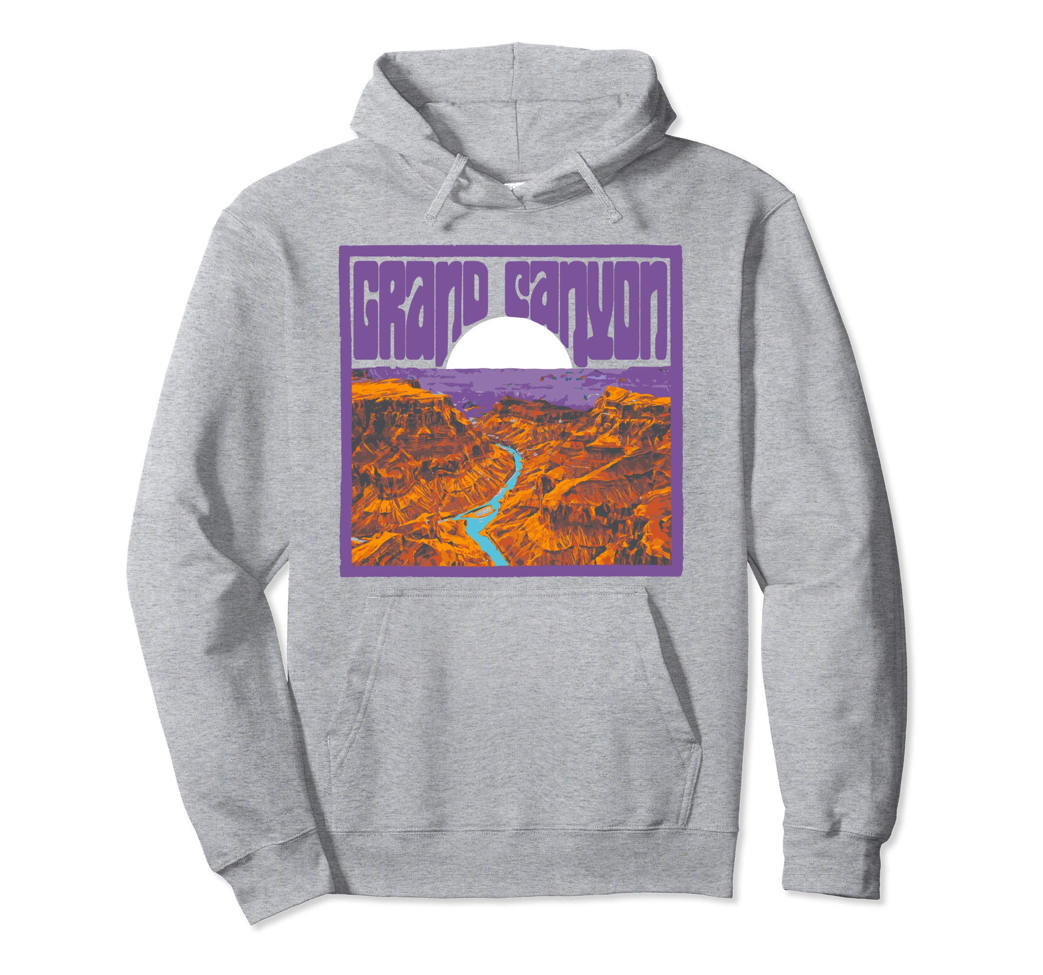 Groovy Grand Canyon National Park Hoodie - Casual Everyday Wear Unisex - T-Shirt, Sweatshirt, Hoodie