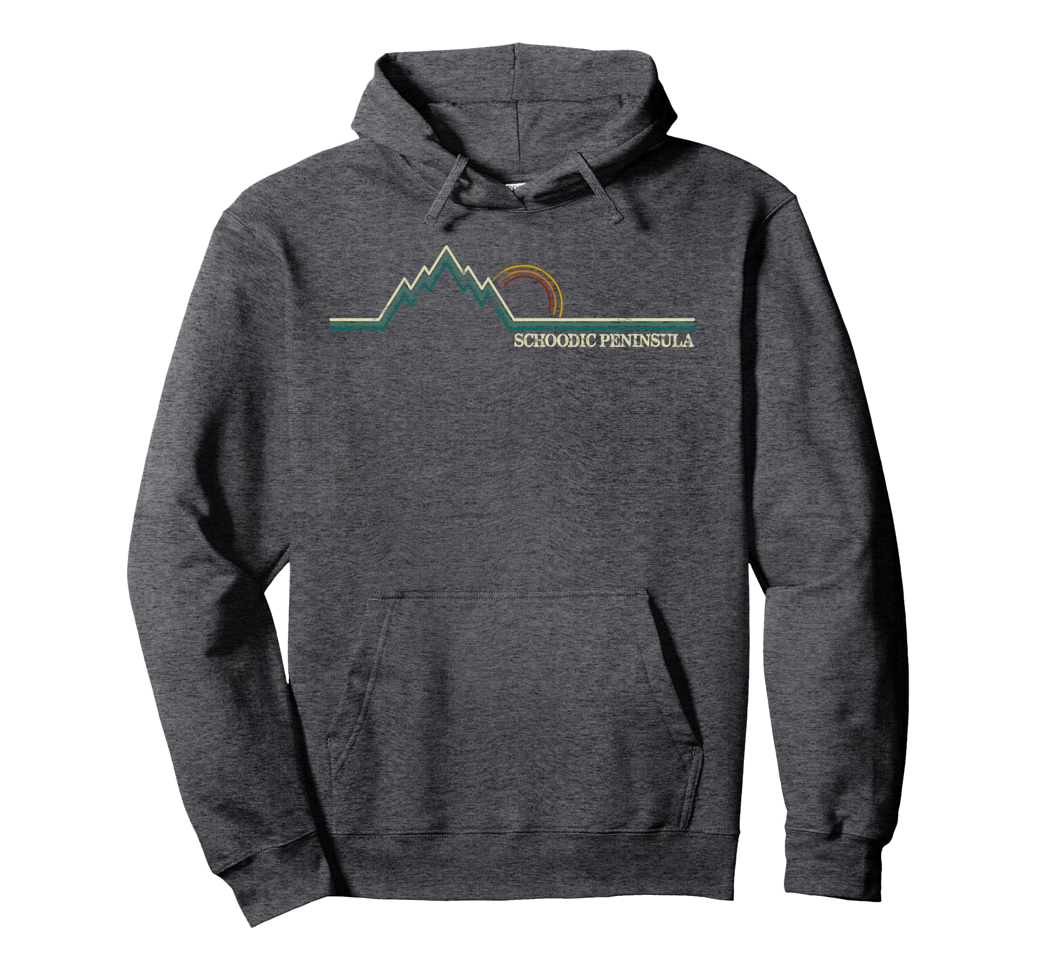 Schoodic Peninsula Acadia National Park Hoodie - Minimalist Print Unisex - T-Shirt, Sweatshirt, Hoodie