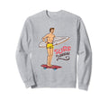 Surf Florida Surfboard 60S 70S 80S Sweatshirt - Unique Graphic Men Women - T-Shirt, Sweatshirt, Hoodie