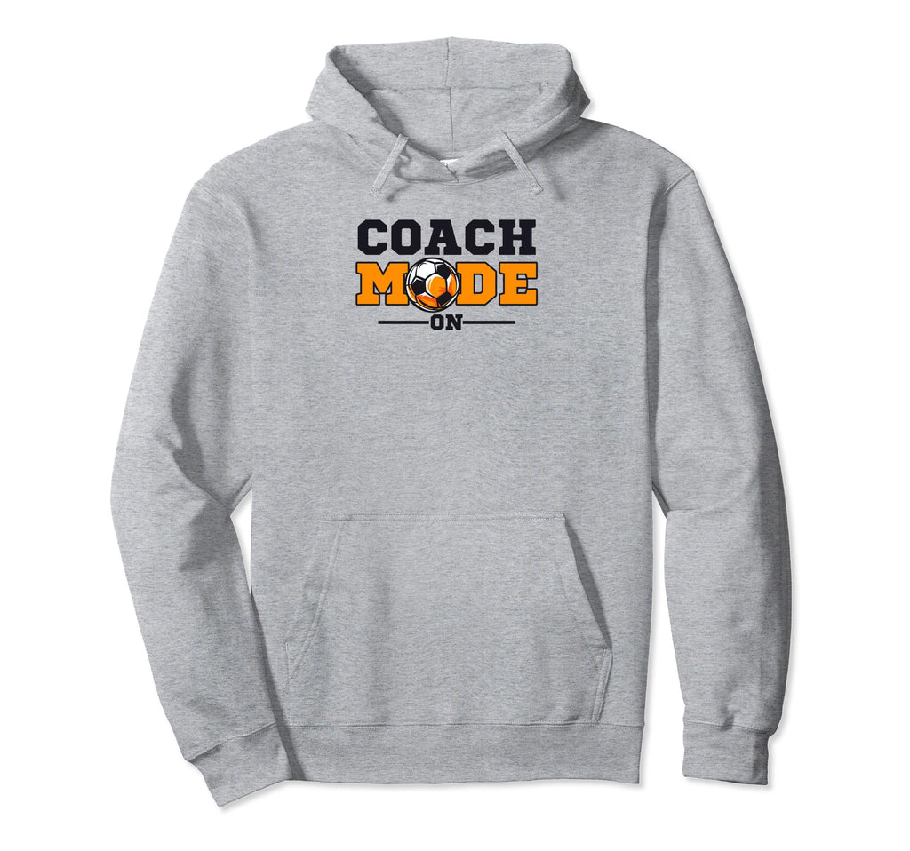 Coach Mode Soccer Coach Hoodie - Minimalist Print for Adults - T-Shirt, Sweatshirt, Hoodie