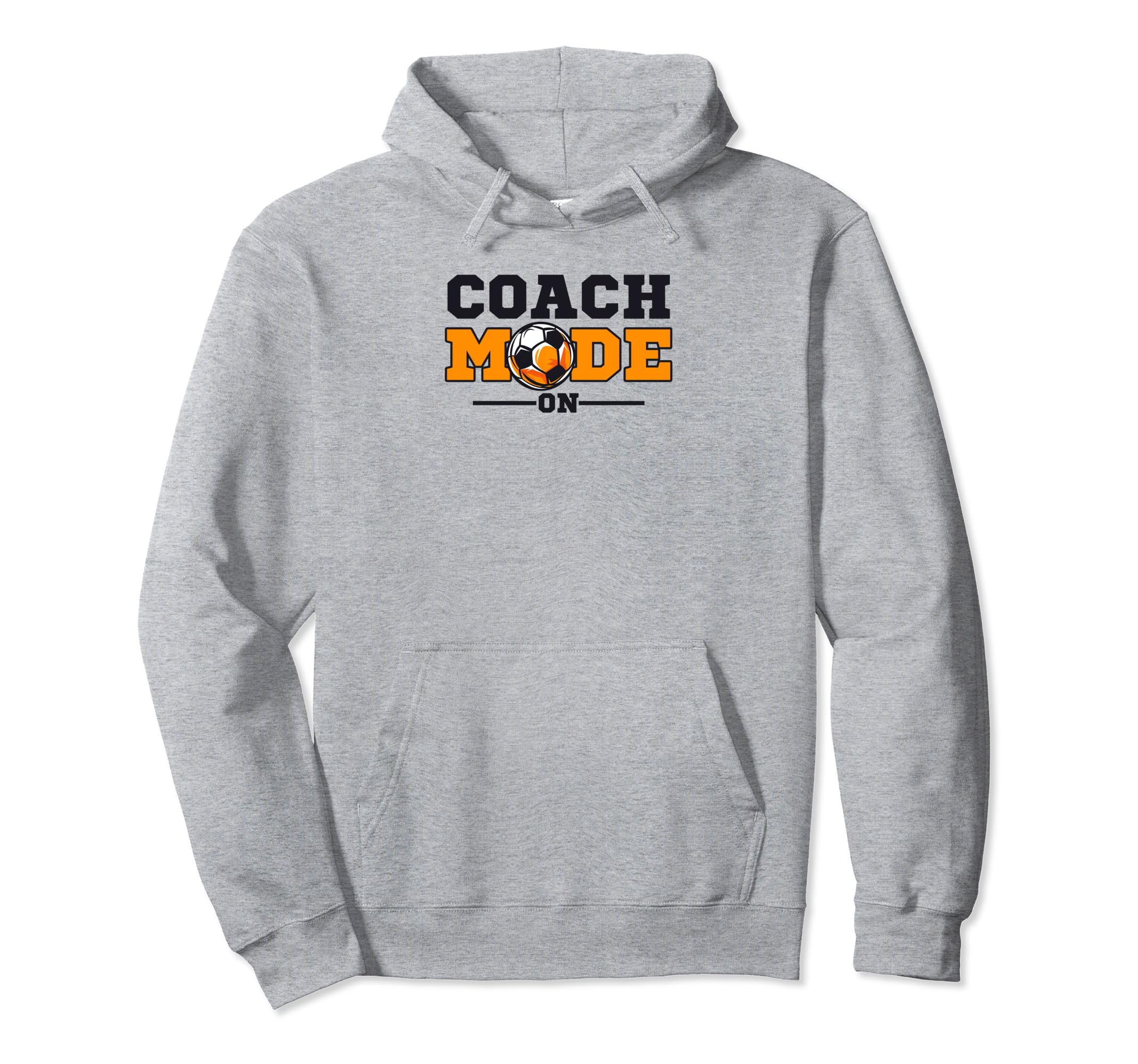 Coach Mode Soccer Coach Hoodie - Minimalist Print for Adults - T-Shirt, Sweatshirt, Hoodie