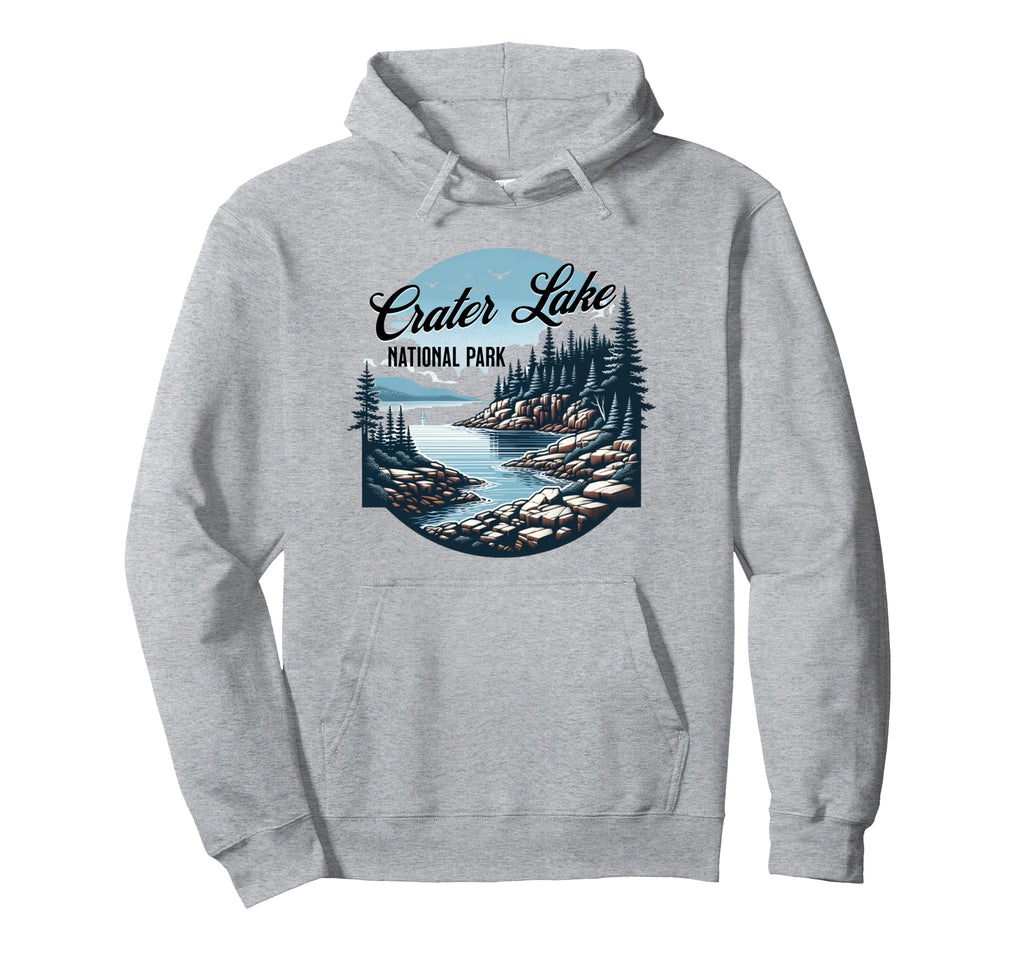 Crater Lake National Park Oregon Usa Hoodie - Graphic Print Men Women - T-Shirt, Sweatshirt, Hoodie
