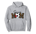 Soccer Mom Leopard Funny Soccer Mom Hoodie - Streetwear Style for Adults - T-Shirt, Sweatshirt, Hoodie