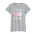 Soccer Aunt Love Heart Auntie Niece T-Shirt - Trendy Graphic Men Women - T-Shirt, Sweatshirt, Hoodie
