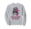 Mom Both Proud Soccer And Dance Sweatshirt - Custom Art Print Men Women - T-Shirt, Sweatshirt, Hoodie