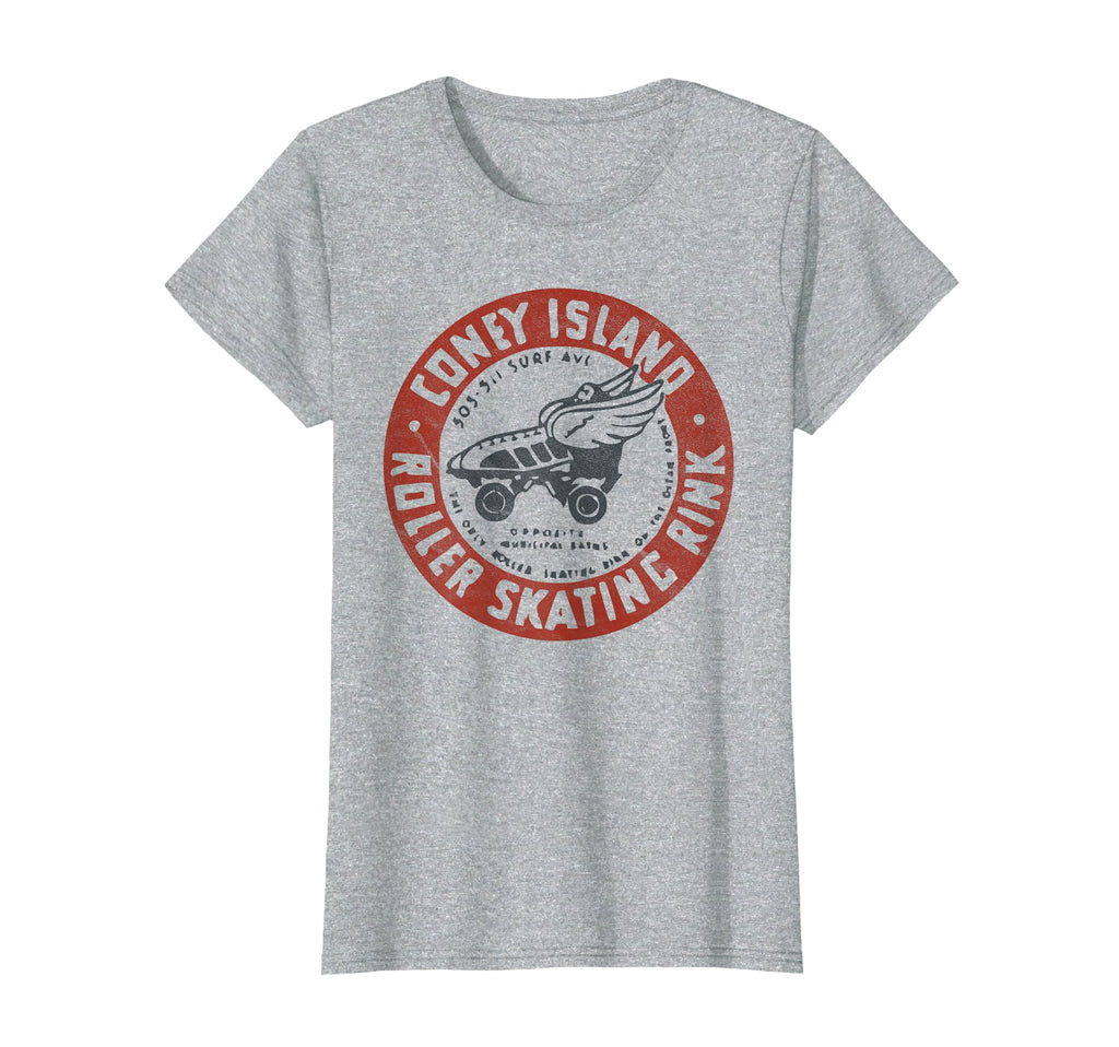 Roller Skating Rink Coney Island Brooklyn T-Shirt - Unique Graphic Unisex - T-Shirt, Sweatshirt, Hoodie