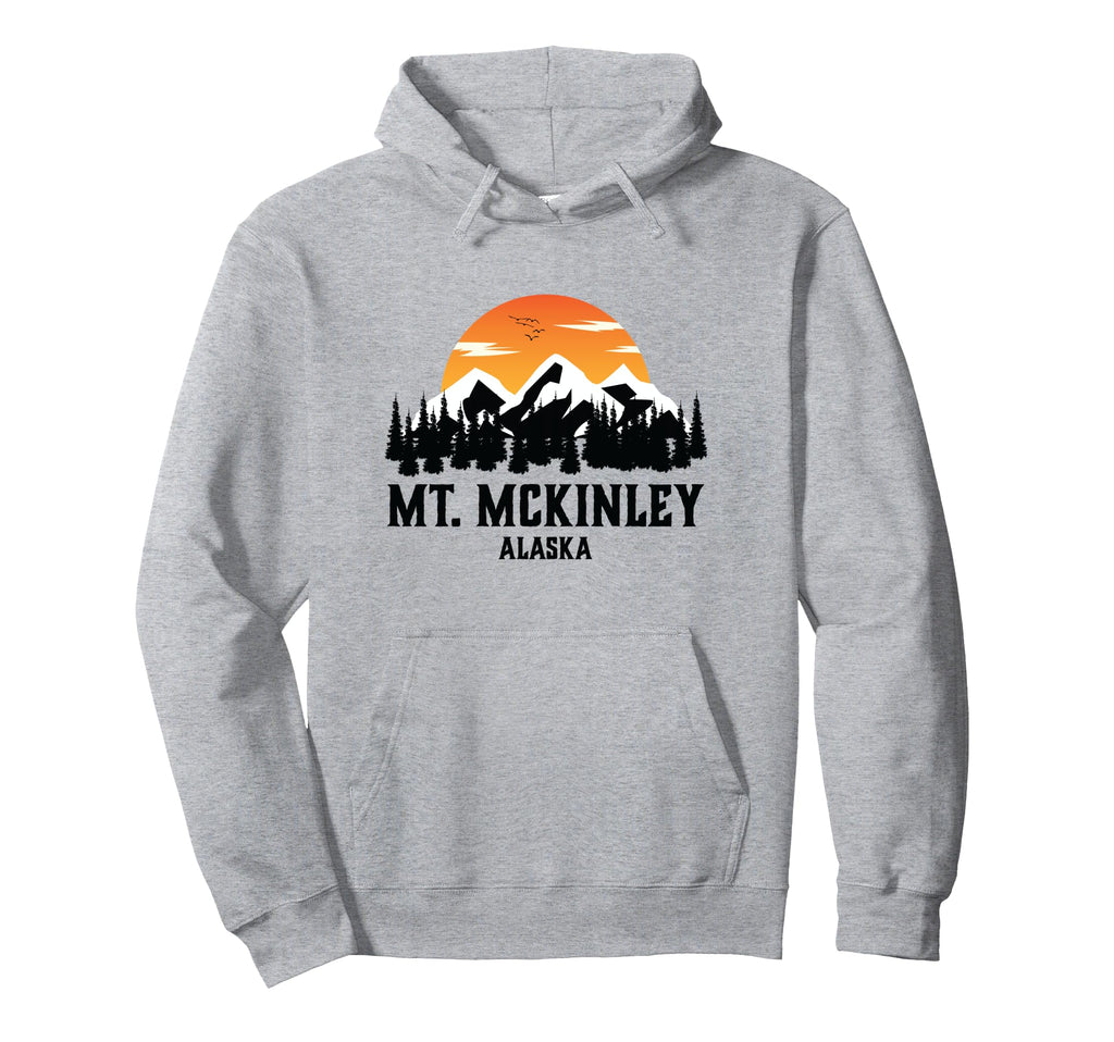 Mount Mckinley National Park Alaska Hoodie - Graphic Print for Adults - T-Shirt, Sweatshirt, Hoodie