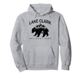 Lake Clark National Park Bear Souvenir Hoodie - Aesthetic Graphic Men Women - T-Shirt, Sweatshirt, Hoodie