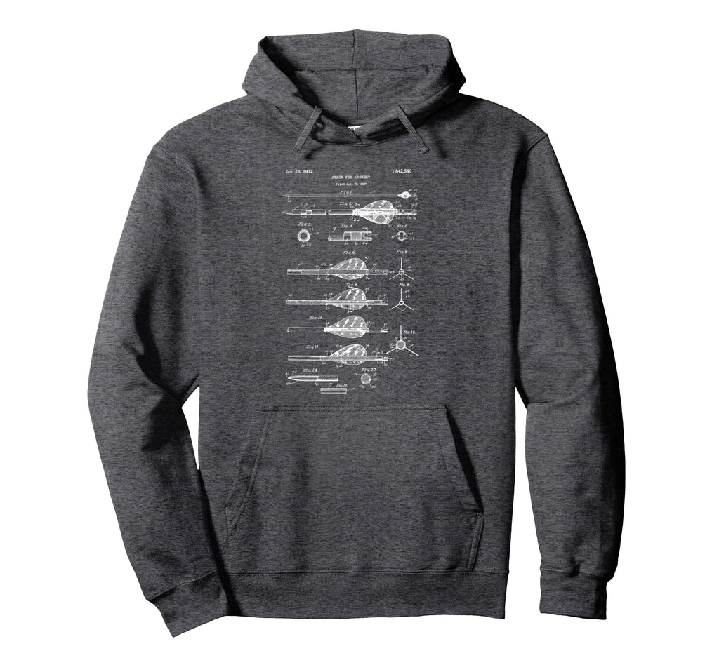 Archery Arrows Compound Bow Hoodie - Custom Art Print for Adults - T-Shirt, Sweatshirt, Hoodie