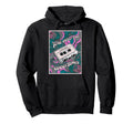 80S 90S Cassette Tape Tune Into Good Hoodie - Novelty Apparel Men Women - T-Shirt, Sweatshirt, Hoodie