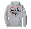 Soccer Memaw Heart Soccer Player Memaw Hoodie - Fun Novelty Design Unisex - T-Shirt, Sweatshirt, Hoodie