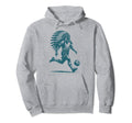 Funny Native American Player Soccer Lover Hoodie - Streetwear Style Unisex - T-Shirt, Sweatshirt, Hoodie
