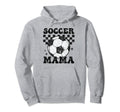 Soccer Mama Checkered Funny Soccer Player Hoodie - Minimalist Print Unisex - T-Shirt, Sweatshirt, Hoodie