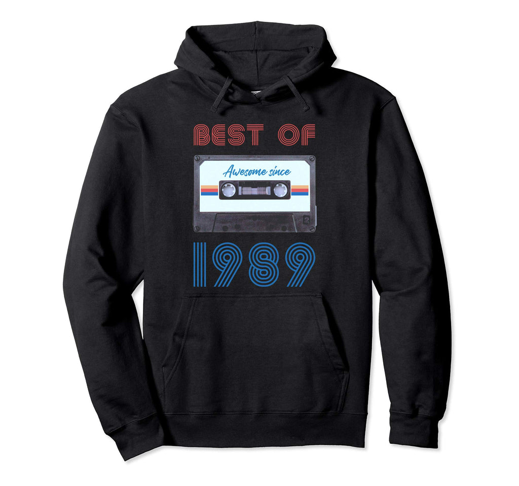 Best 1989 Cassette 80S Mixtape Hoodie - Minimalist Print Men Women - T-Shirt, Sweatshirt, Hoodie
