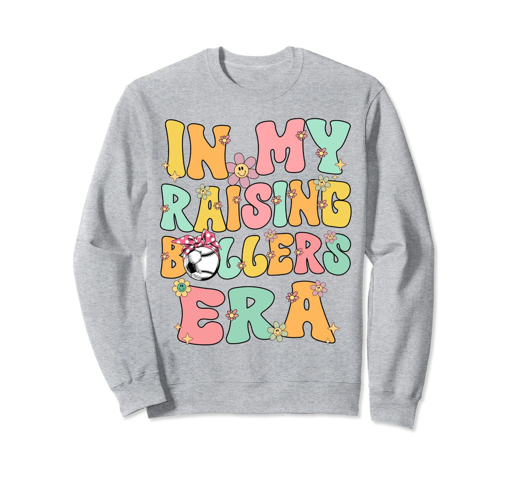 My Raising Ballers Era Baseball Sweatshirt - Fun Novelty Design for Adults - T-Shirt, Sweatshirt, Hoodie
