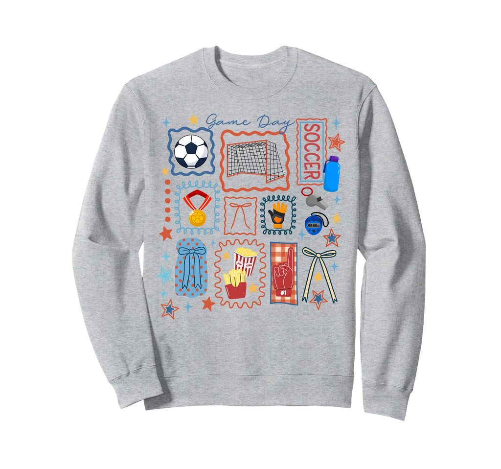 Soccer Player Soccer Lover Game Sweatshirt - Aesthetic Graphic for Adults - T-Shirt, Sweatshirt, Hoodie