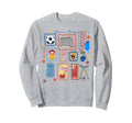 Soccer Player Soccer Lover Game Sweatshirt - Aesthetic Graphic for Adults - T-Shirt, Sweatshirt, Hoodie