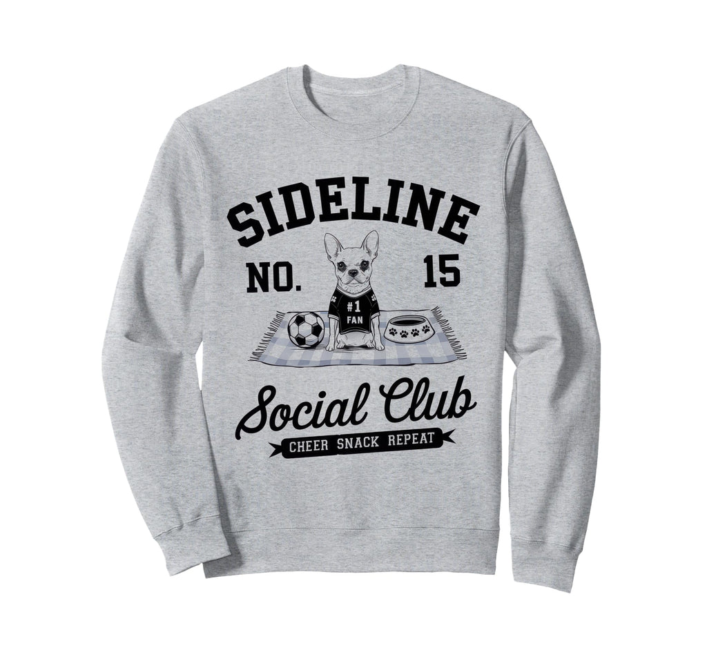 Sideline Social Club Soccer Mom Sweatshirt - Casual Everyday Wear Unisex - T-Shirt, Sweatshirt, Hoodie