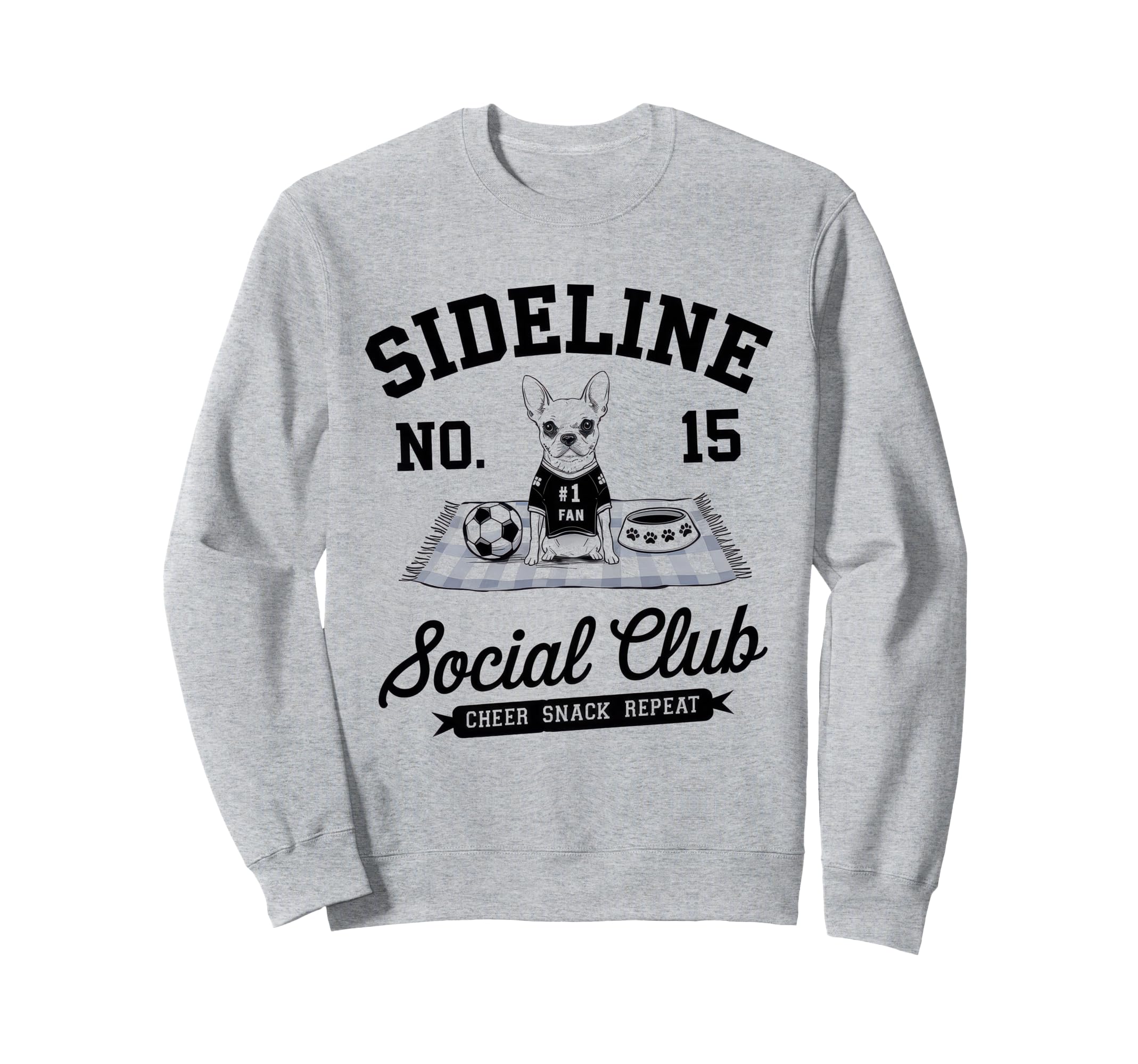 Sideline Social Club Soccer Mom Sweatshirt - Casual Everyday Wear Unisex - T-Shirt, Sweatshirt, Hoodie