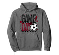 Game Day Soccer Team Season Maroon And Hoodie - Graphic Print for Adults - T-Shirt, Sweatshirt, Hoodie