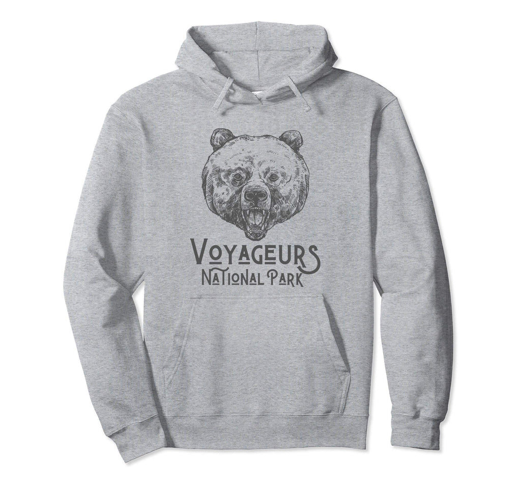Voyageurs National Park Bear Minnesota Hoodie - Novelty Apparel Unisex - T-Shirt, Sweatshirt, Hoodie
