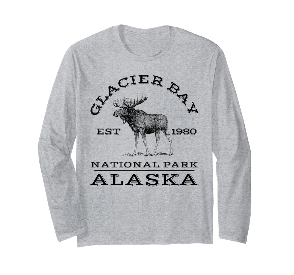 Glacier Bay National Park Alaska Sweatshirt - Fun Novelty Design Unisex - T-Shirt, Sweatshirt, Hoodie