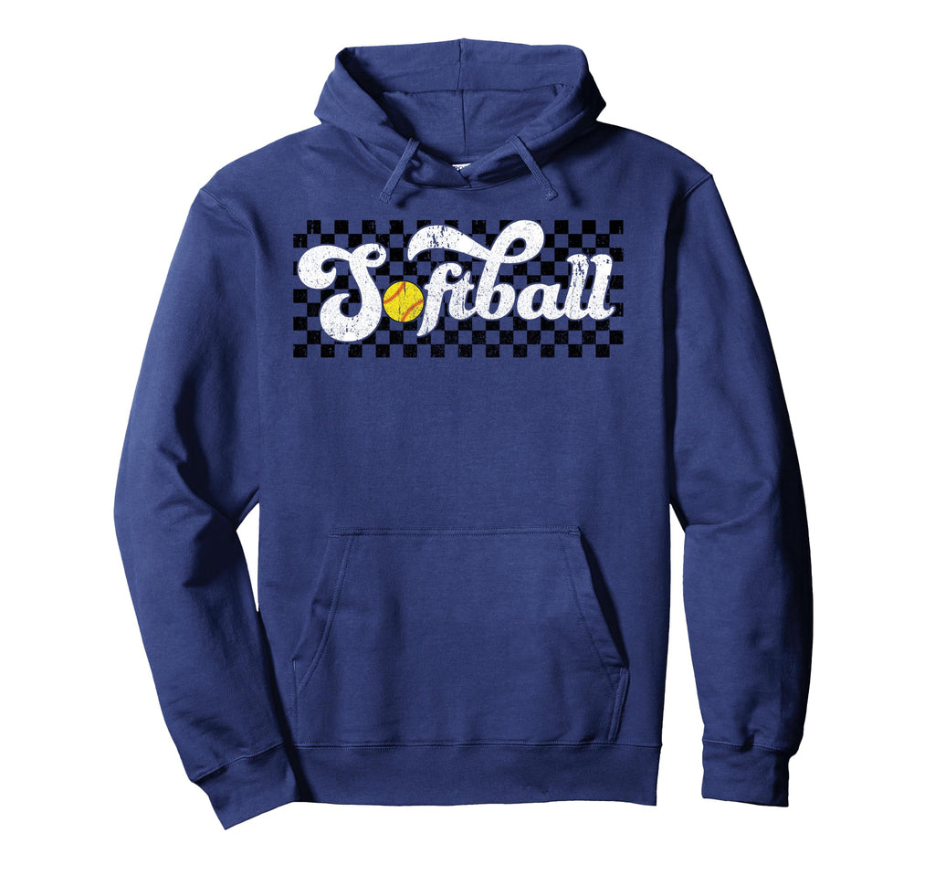 Softball Family Mom Dad Grandma Hoodie - Casual Everyday Wear Unisex - T-Shirt, Sweatshirt, Hoodie