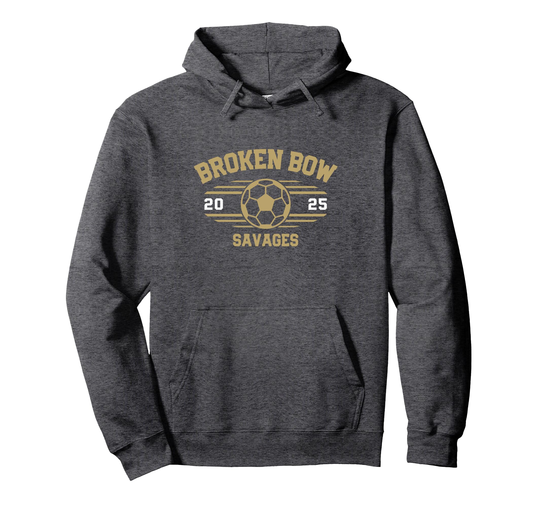 Broken Bow Savages Soccer Ball 2025 Hoodie - Fun Novelty Design Unisex - T-Shirt, Sweatshirt, Hoodie