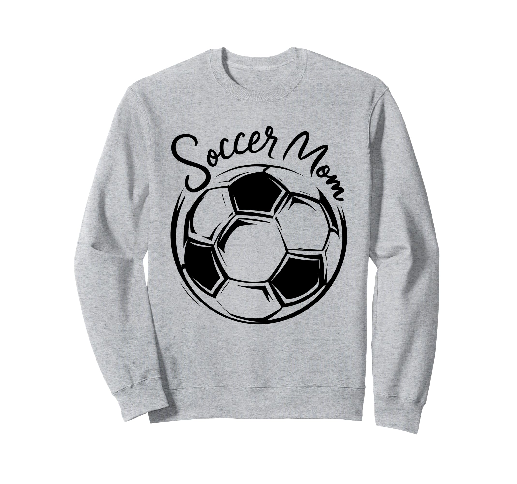 Soccer Mom Proud Football Sweatshirt - Fun Novelty Design for Adults - T-Shirt, Sweatshirt, Hoodie