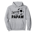 Soccer Papaw Love Soccer Player Hoodie - Aesthetic Graphic Unisex - T-Shirt, Sweatshirt, Hoodie