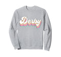 Derby Roller Skate 80S Pastel Sweatshirt - Trendy Graphic for Adults - T-Shirt, Sweatshirt, Hoodie