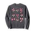 Soccer Ball Coquette Bow Game Day Soccer Sweatshirt - Graphic Print Unisex - T-Shirt, Sweatshirt, Hoodie