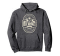 Isle Royale National Park Michigan Hoodie - Minimalist Print for Adults - T-Shirt, Sweatshirt, Hoodie