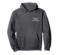 Cattle Creek Original White Logo Hoodie - Minimalist Print Unisex - T-Shirt, Sweatshirt, Hoodie