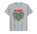 My Heart Is That Field Soccer Fan T-Shirt - Aesthetic Graphic Unisex - T-Shirt, Sweatshirt, Hoodie