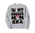 My Soccer Mom Era Groovy Soccer Sweatshirt - Minimalist Print for Adults - T-Shirt, Sweatshirt, Hoodie