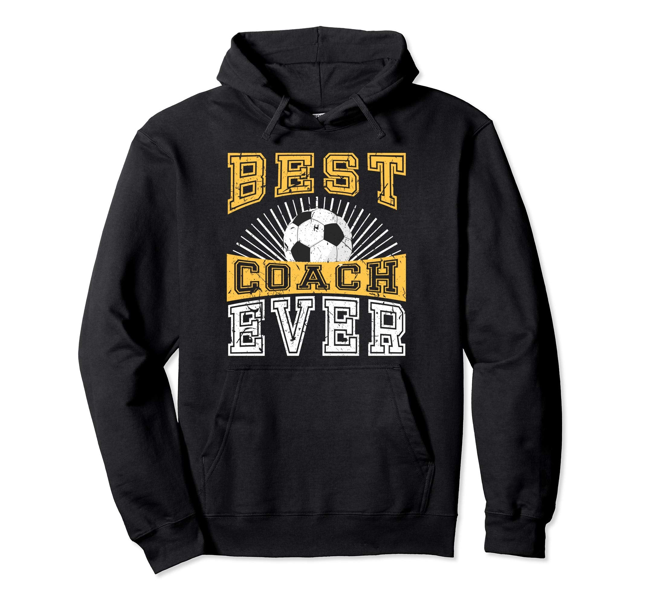 Best Coach Ever Soccer Coach Gift Hoodie - Aesthetic Graphic for Adults - T-Shirt, Sweatshirt, Hoodie