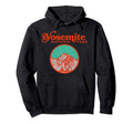Yosemite National Park Halfdome Badge Hoodie - Trendy Graphic for Adults - T-Shirt, Sweatshirt, Hoodie