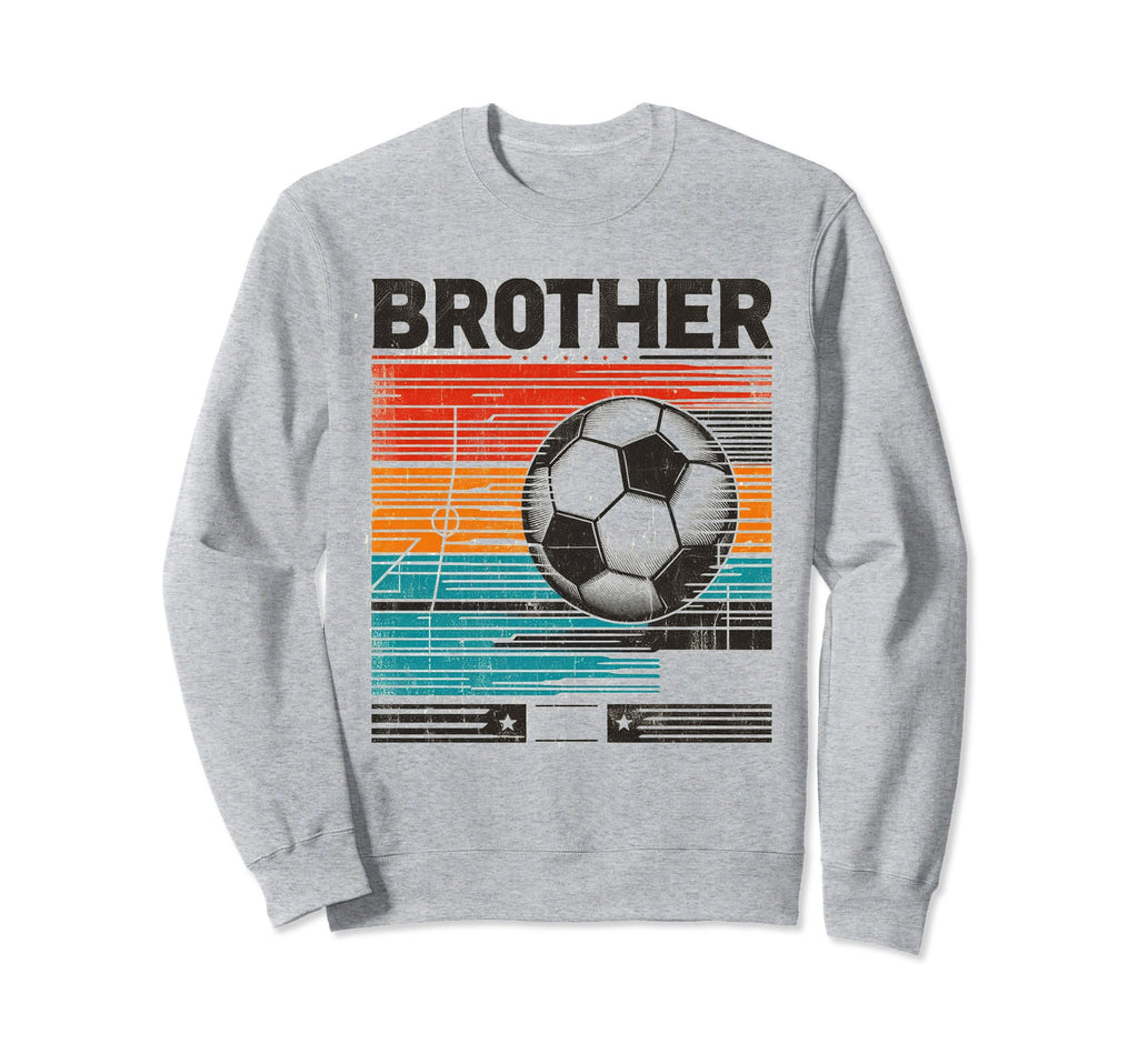 Soccer Brother Family Matching Sweatshirt - Minimalist Print Men Women - T-Shirt, Sweatshirt, Hoodie