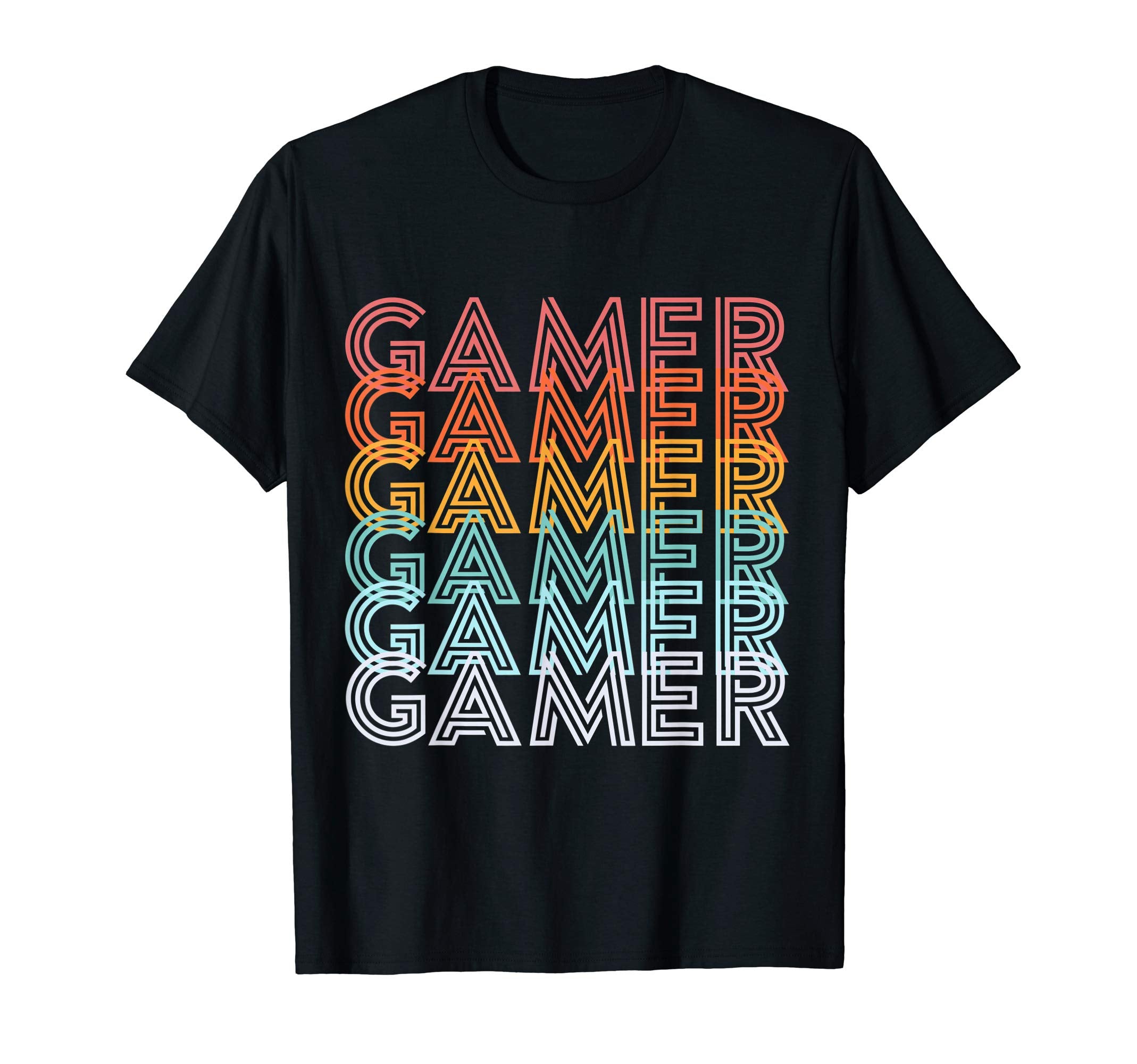 70S 80S Arcade And Video Gamer T-Shirt - Fun Novelty Design for Adults - T-Shirt, Sweatshirt, Hoodie