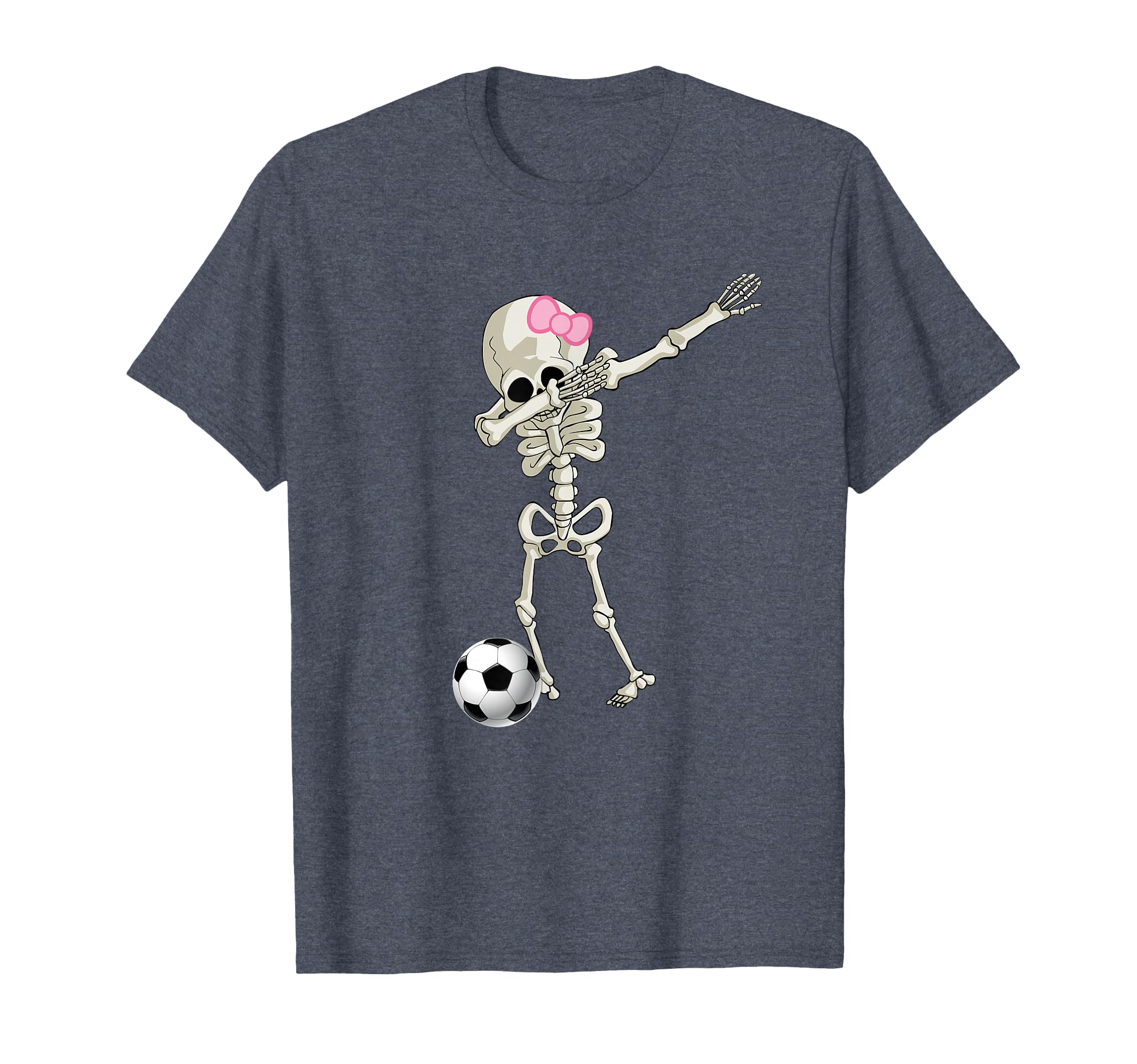 Halloween Skeleton Soccer Dabbing T-Shirt - Graphic Print for Adults - T-Shirt, Sweatshirt, Hoodie