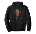 Funny Soccer Controller Gamers Video Hoodie - Casual Everyday Wear Unisex - T-Shirt, Sweatshirt, Hoodie